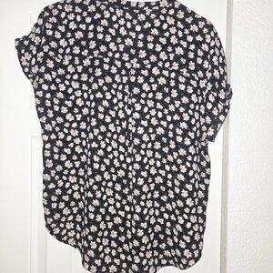 Small Floral Print Blouse